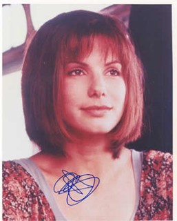 Sandra Bullock autograph