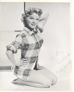 Sally Forrest autograph