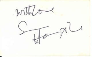 Susan Hampshire autograph