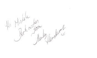 Shirley Henderson autograph