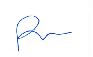 Radha Mitchell autograph