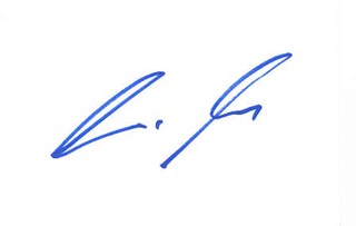 Clive Owen autograph