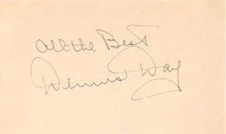 Dennis Day autograph