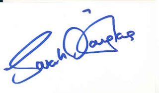 Sarah Douglas autograph