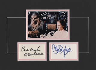 Star Wars autograph