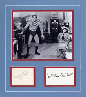 Superman autograph