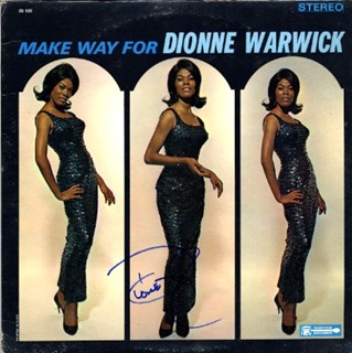 Dionne Warwick autograph
