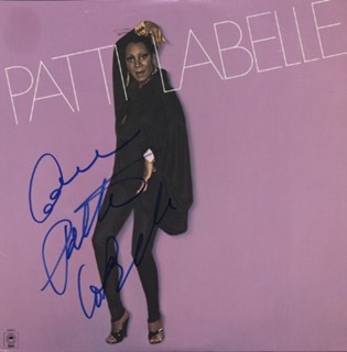 Patti LaBelle autograph
