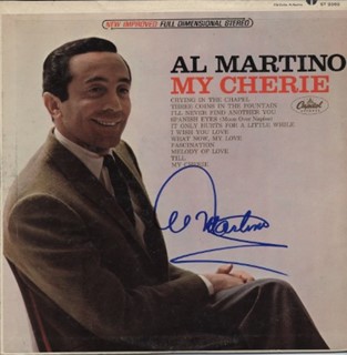 Al Martino autograph