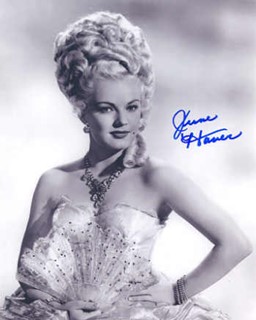 June Haver autograph