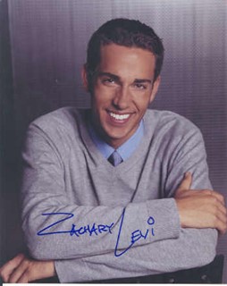 Zachary Levi autograph