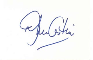 John Astin autograph