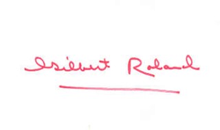 Gilbert Roland autograph