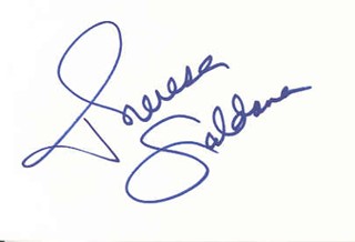 Theresa Saldana autograph