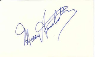 Morey Amsterdam autograph