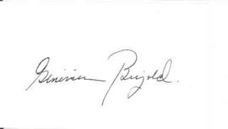 Genevieve Bujold autograph