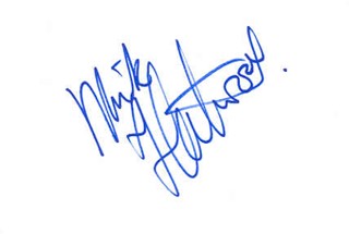 Mick Fleetwood autograph