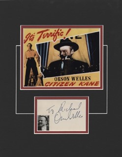 Citizen Kane autograph