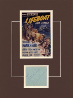 Lifeboat autograph