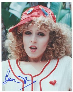 Bernadette Peters autograph