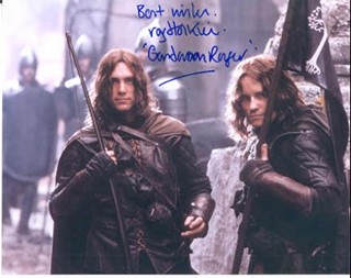 Royd Tolkien autograph