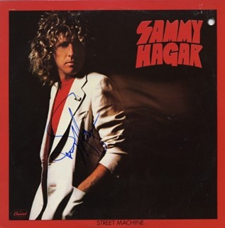 Sammy Hagar autograph