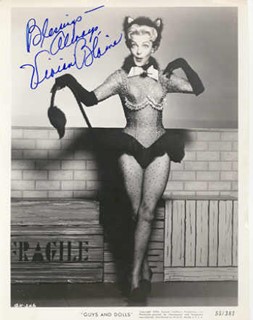 Vivian Blaine autograph
