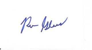 Ron Glass autograph