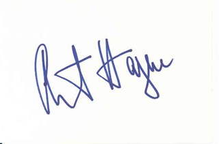 Albert Hague autograph