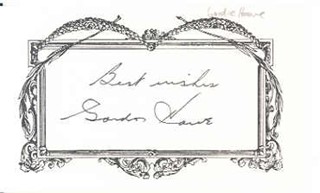 Gordie Howe autograph