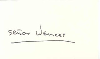 Senor Wences autograph