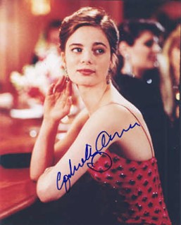 Gabrielle Anwar autograph
