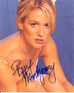 Poppy Montgomery autograph