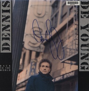 Dennis DeYoung autograph