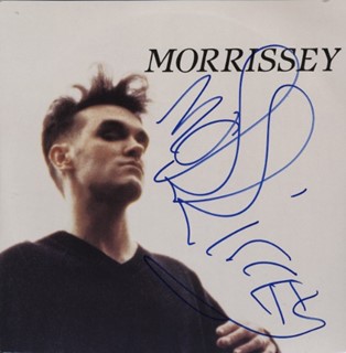 Morrissey autograph