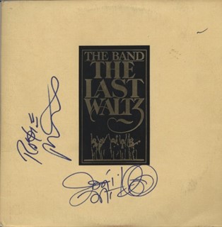 The Last Waltz autograph