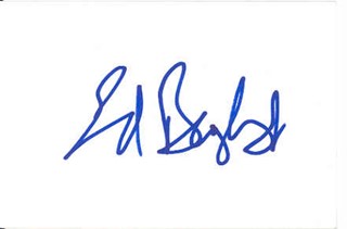 Ed Begley-Jr. autograph