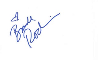 Brande Roderick autograph