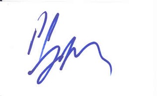 Paul Shaffer autograph