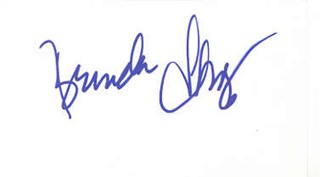 Brenda Strong autograph