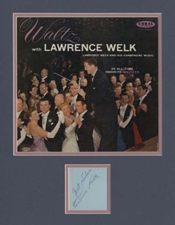 Lawrence Welk autograph