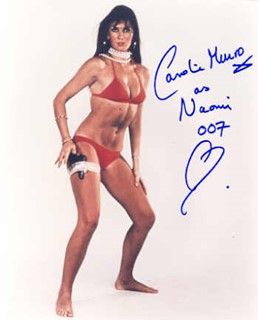 Caroline Munro autograph