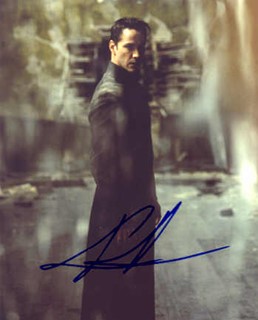 Keanu Reeves autograph