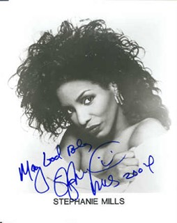 Stephanie Mills autograph