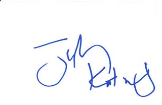 Jeffrey Katzenberg autograph