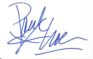 Paul Verhoeven autograph