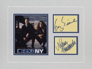 CSI:NY autograph