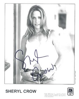 Sheryl Crow autograph
