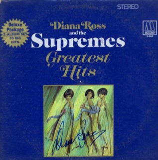 The Supremes autograph