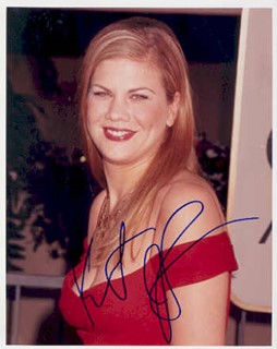 Kristen Johnston autograph
